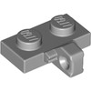 Light Bluish Gray Hinge Plate 1 x 2 Locking with 1 Finger on Side, without Groove
