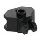 Hinge 1 x 2 Locking with 2 Fingers and Towball Socket, 7 Teeth