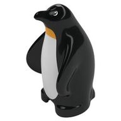 LEGO part  DUPLO PENGUIN, NO. 2 in Black