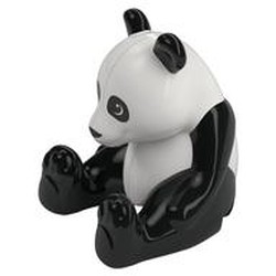 LEGO part  BIG PANDA, NO. 2 in White