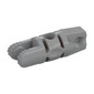 Hinge Cylinder 1 x 3 Locking with 1 Finger and 2 Fingers On Ends, with Hole, 7 Teeth
