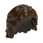 Hair Mid-Length Wavy with Center Part and Sidelocks
