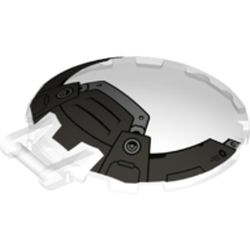 Dish 6 x 6 Inverted - No Studs with Handle with Cockpit Window Print