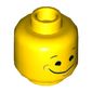 Minifig Head Benny, Big Smile, Squinted Eyes