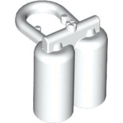 LEGO part MINI OXYGEN BOTTLES in White