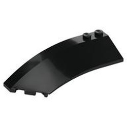 Wedge Curved 8 x 3 x 2 Open Left