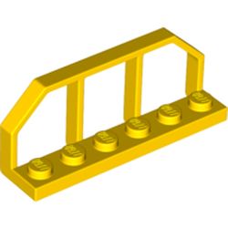 LEGO part HAND RAIL 1.5X6X2 in Bright Yellow/ Yellow