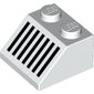 Slope 45° 2 x 2 with Black Grill Print