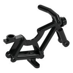 Bicycle Frame, Reinforced Headlight [Hollow Stud]