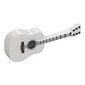 Musical Instrument Guitar Acoustic with Silver Strings Print