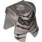 Minifig Neckwear Armor Breastplate with Leg Protection, and Ghost Knight Print