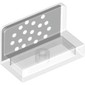 Panel 1 x 2 x 1 with Black Square, White Dots print