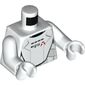 Torso Armor with Red Markings and Black Characters Print (Jet Trooper), White Arms and Hands