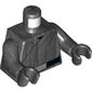 Torso Robe, Black Belt with Silver Buckle Print, Pearl Titanium Arms, Black Hands
