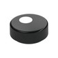 Tile Round 1 x 1 with White Dot/Circle/Eye print
