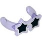 Headwear Accessory Glasses / Goggles Star-Shaped with Black Glasses print