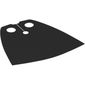 Neckwear Cape, Standard with Dark Azure Back [Traditional Starched Fabric]