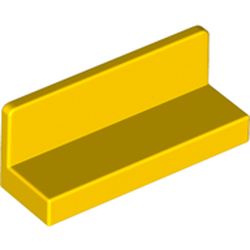 LEGO part 10023950 WALL 1X3X1 in Bright Yellow/ Yellow