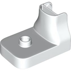 LEGO part INTERIOR, NO. 1 in White