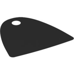 Neckwear Cape, Straight Bottom, One Top Hole [Spongy Stretchable Fabric]