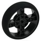 Wheel 57 x 14 with 4 Spokes with 2 Holes and Black Integral Tire