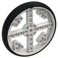 Wheel 88 x 14 with 4 Spokes with 4 Holes, 4 Inserts and Black Integral Tire