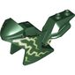 Fairing, Motorcycle, Racing (Sport) Bike with White/Lime Lightning print