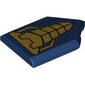 Tile Special 2 x 3 Pentagonal with Gold Armor Panels Print