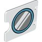 Duplo Door / Window with Cutout (Semi Oval) with Round Window Print