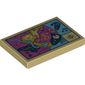 Tile 2 x 3 with Map Print