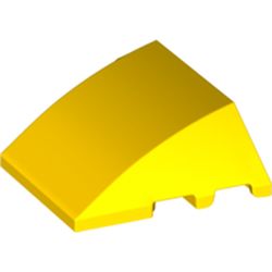 Wedge Curved 4 x 3 No Studs [Plain]
