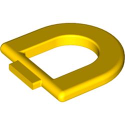 LEGO part DUPLO TOILET SEAT in Bright Yellow/ Yellow