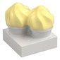 Duplo Food, Two Cakes on Plate Yellow