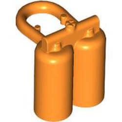 LEGO part  MINI OXYGEN BOTTLES in Bright Orange/ Orange