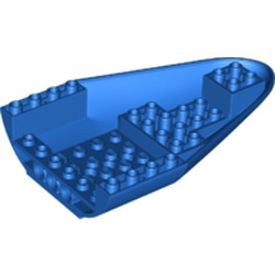 LEGO part 67243 PLANE BOTTOM 8X12X2 in Bright Blue/ Blue
