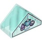 Duplo Brick 4 x 2 Double Slope 45° with Cup and Two Cakes Print