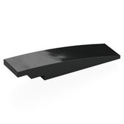 Slope Curved 8 x 2 No Studs