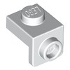 White Bracket 1 x 1 - 1 x 1