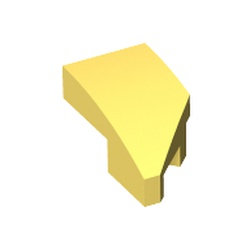 Slope Curved 2 x 1 with Stud Notch Left