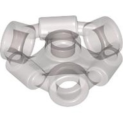 LEGO part HOLDER, NO. 1 in Transparent Brown (6296841|65445)