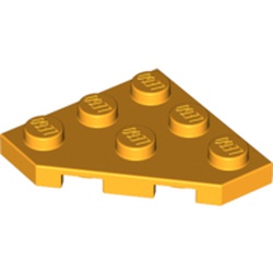 Wedge Plate 3 x 3 Cut Corner
