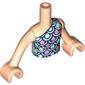 Minidoll Torso Girl with Scaled Swimming Suit