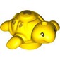 Animal, Turtle, Baby with Olive Green Hearts