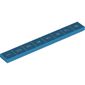 Tile 1 x 8 with 1 to 8 Measuring Chart Print