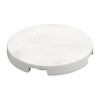 White Tile Round 3 x 3