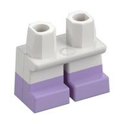 Legs Short with Lavender Feet Pattern [Multi Color Injection]