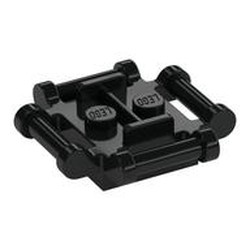 Plate Special 2 x 2 with 4 Side Handles Closed Ends
