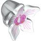 Minifig Creature Head, Demogorgon with Flower/Orchid print