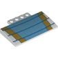 Slope Curved 5 x 8 x 2/3 with Medium Blue/Gold Stairs print