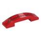 Slope Curved 4 x 1 Double with No Studs with 'Lamborghini' print